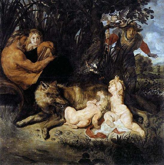 Peter Paul Rubens Romulus and Remus Norge oil painting art